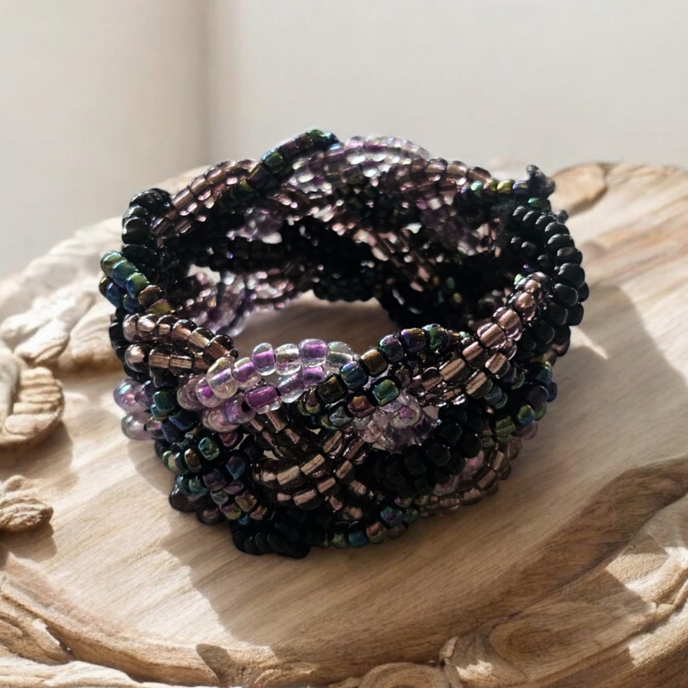 Purple Seed Bracelet